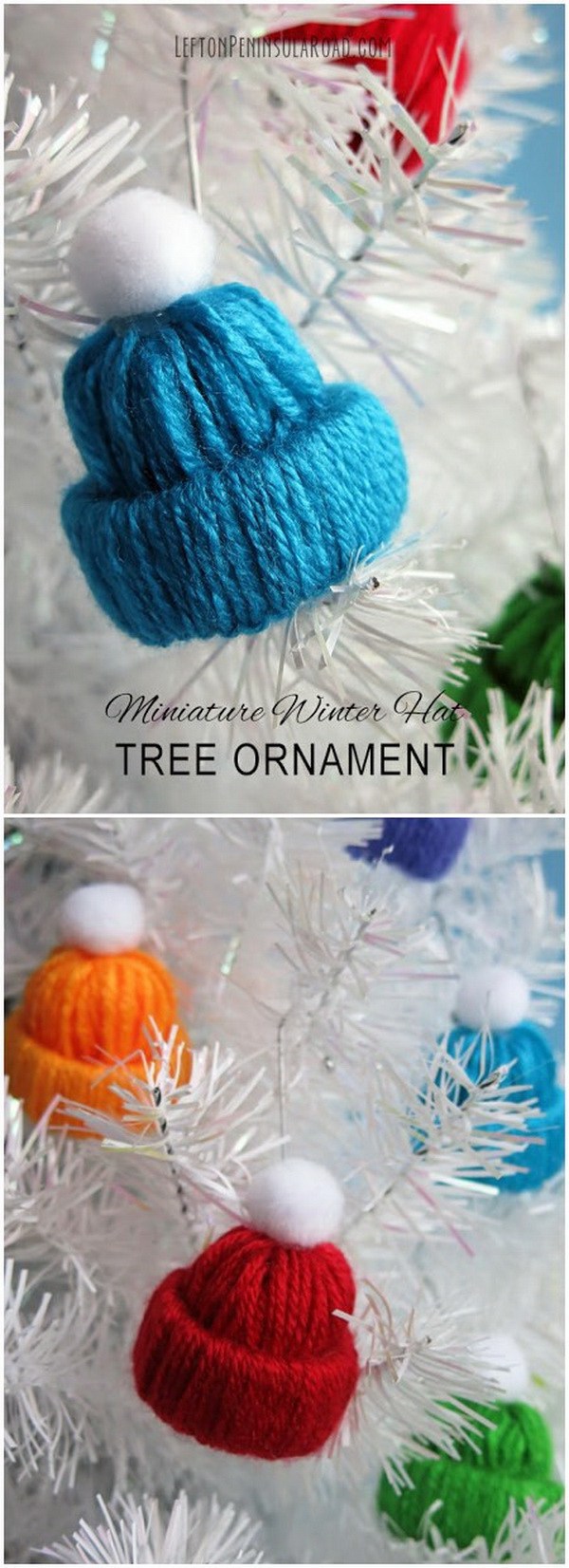 30 DIY Christmas Ornament Ideas & Tutorials - Hative