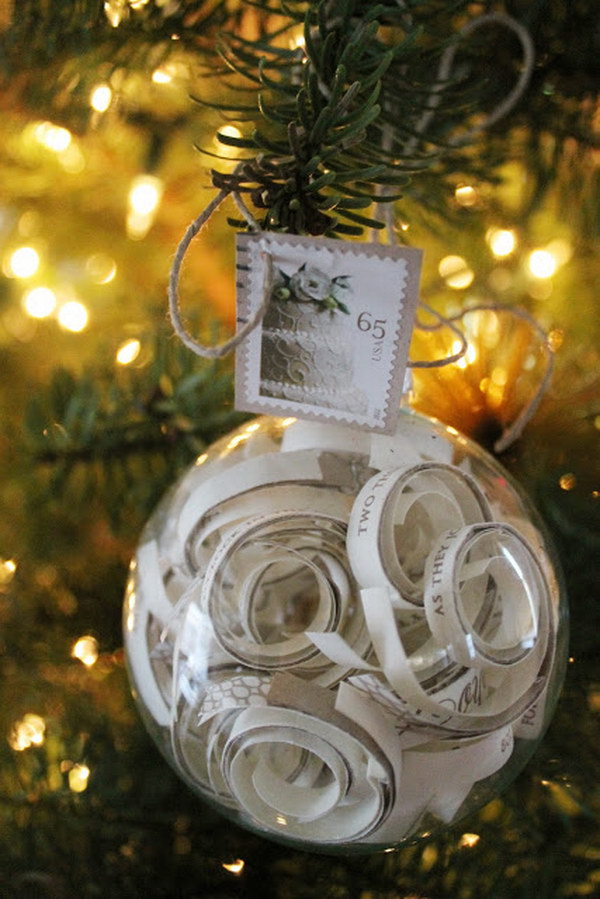 30 DIY Christmas Ornament Ideas &amp; Tutorials - Hative