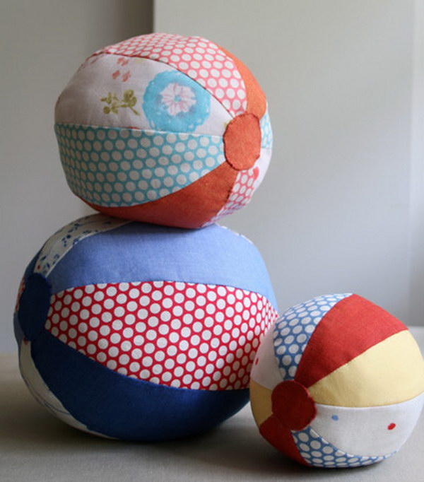 Fabric Beach Balls 