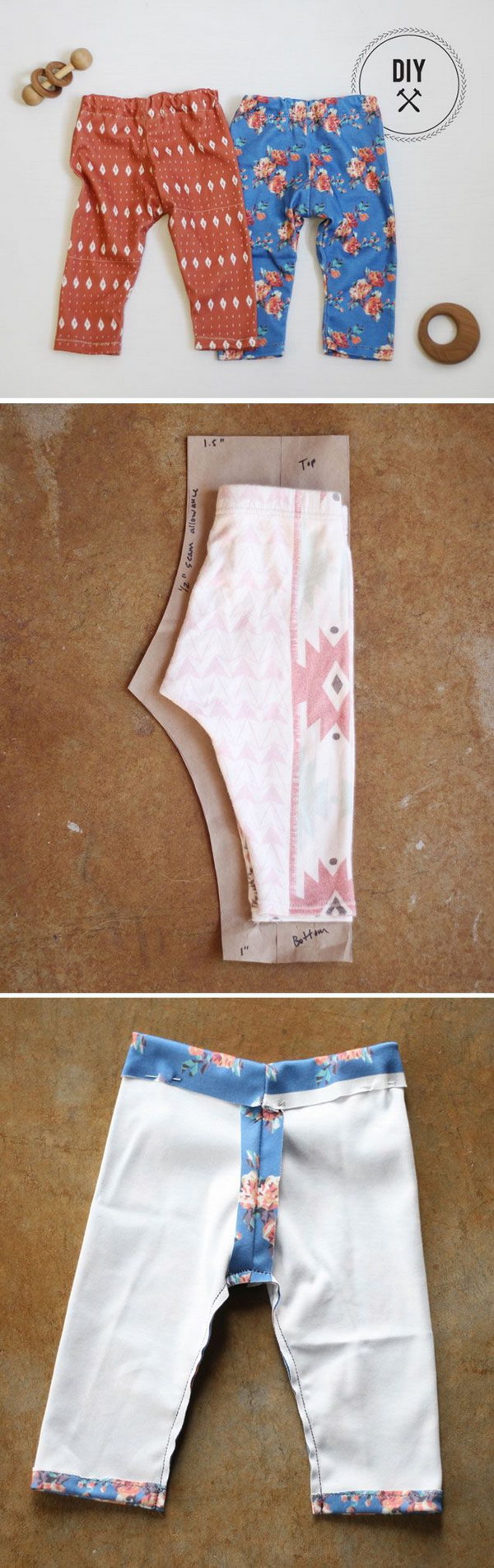 DIY Baby Leggings 