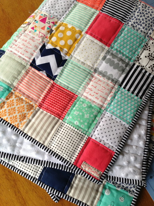 Patchwork Baby Quilt 