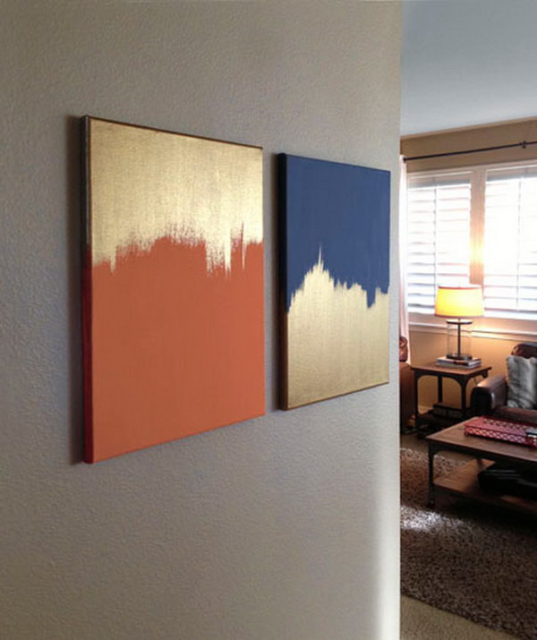 30 Awesome Wall Art Ideas And Tutorials Hative