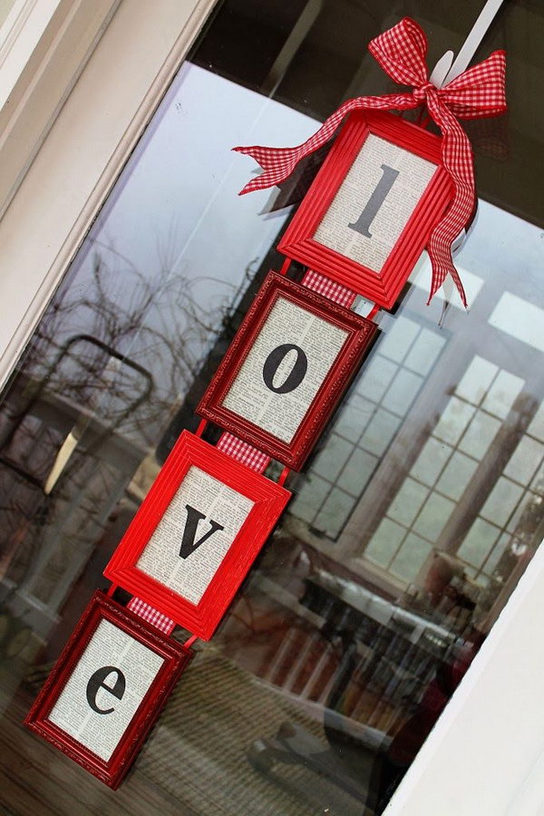 valentines door decoration valentine decorations diy decor hanger crafts wreath romantic decorating february doors idea wreaths backdrop sign cards easy