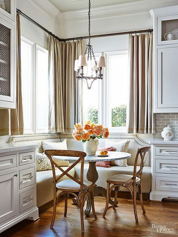 Beautiful And Cozy Breakfast Nooks Hative   21 Breakfast Nook Ideas 