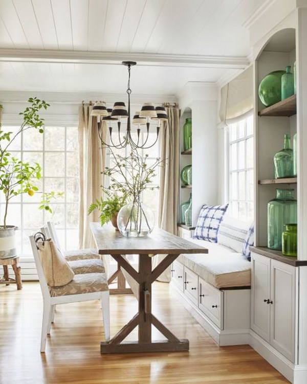 Beautiful and Cozy Breakfast Nooks - Hative