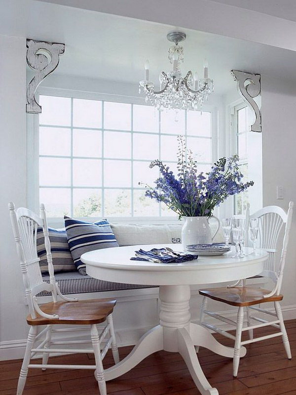 Beautiful And Cozy Breakfast Nooks Hative, Round Nook Table