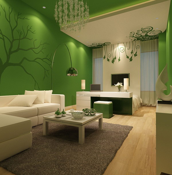 Green Living Room Furniture