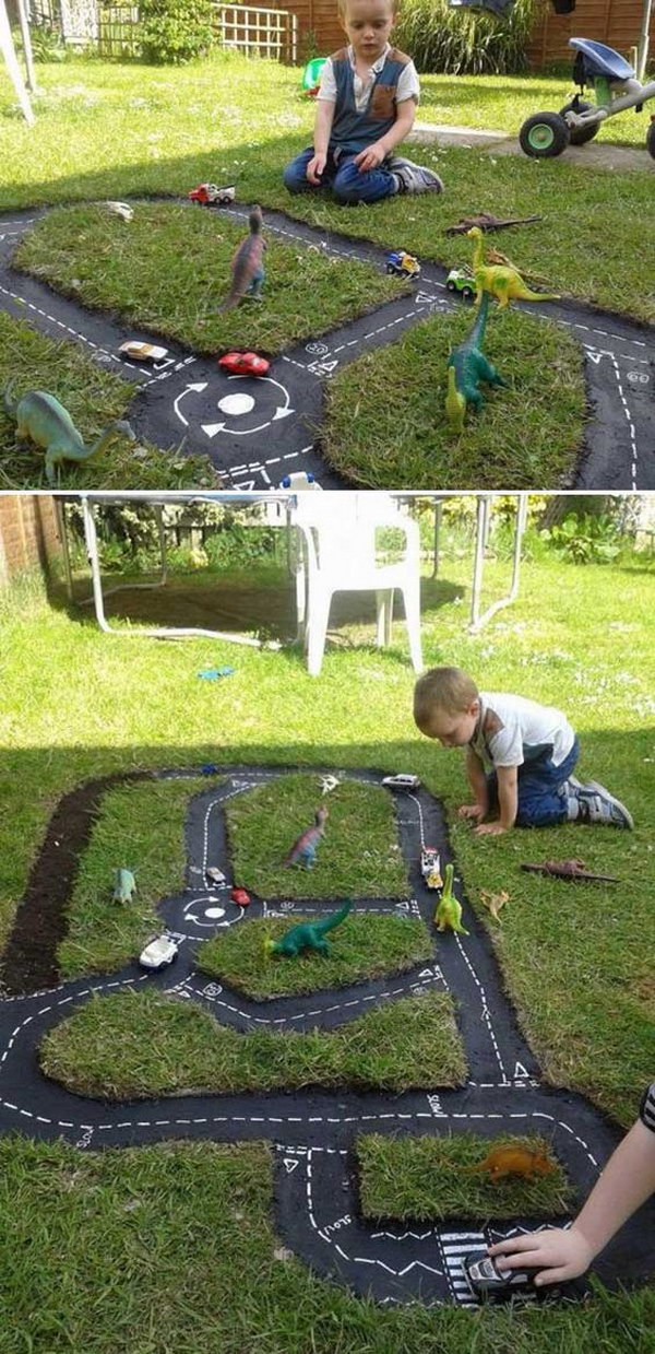 Fun and Easy DIY Outdoor Play Areas For Kids - Hative