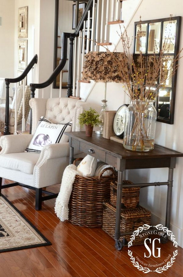 Enchanting Farmhouse Entryway Decorations For Your