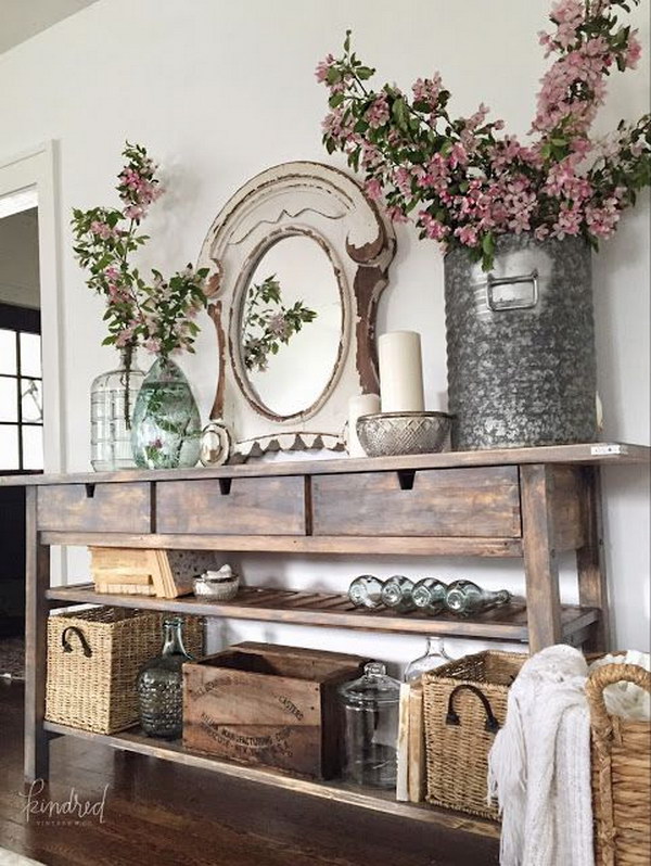 Enchanting Farmhouse Entryway Decorations For Your