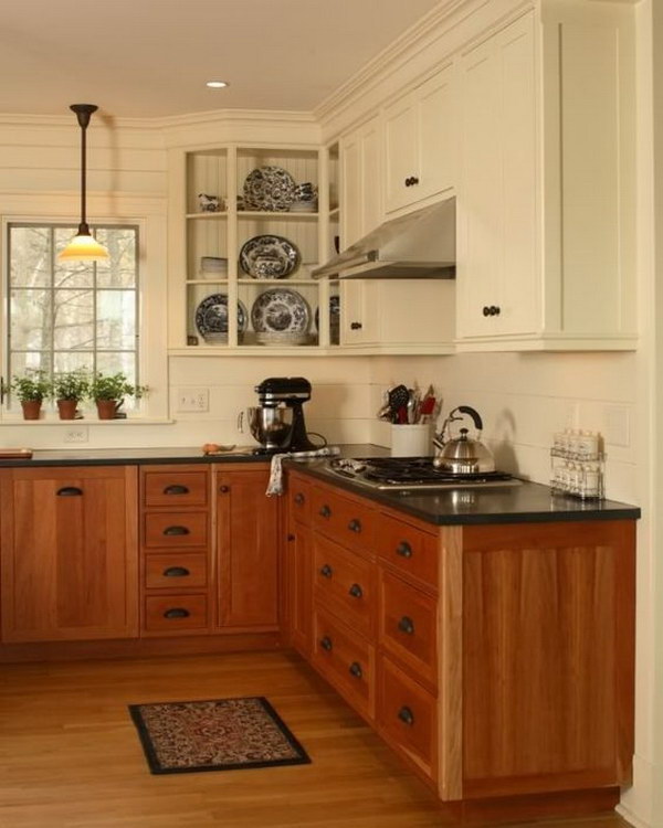 Stylish Two Tone Kitchen Cabinets For Your Inspiration Hative