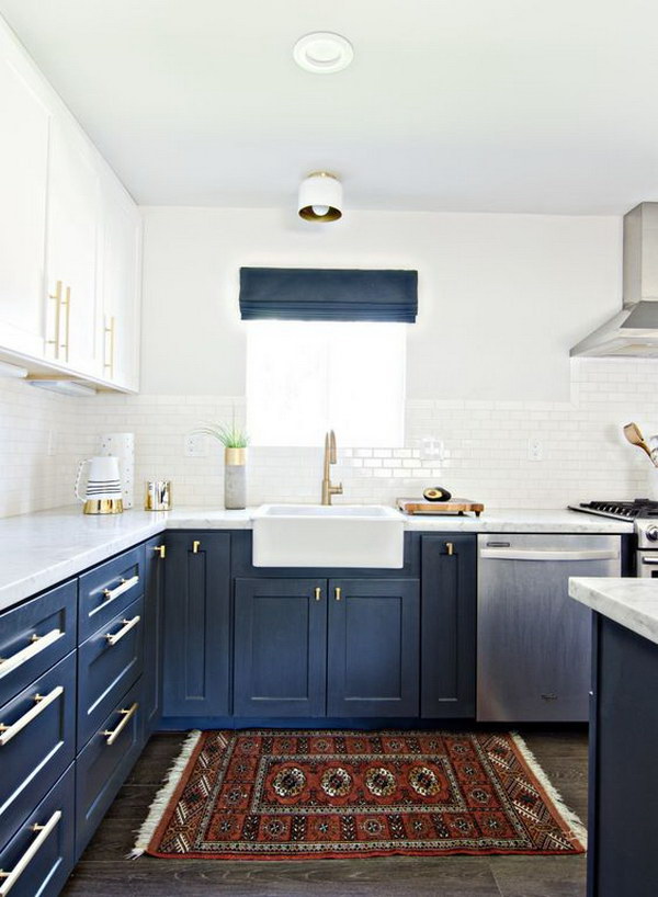 Stylish Two Tone Kitchen Cabinets for Your Inspiration ...