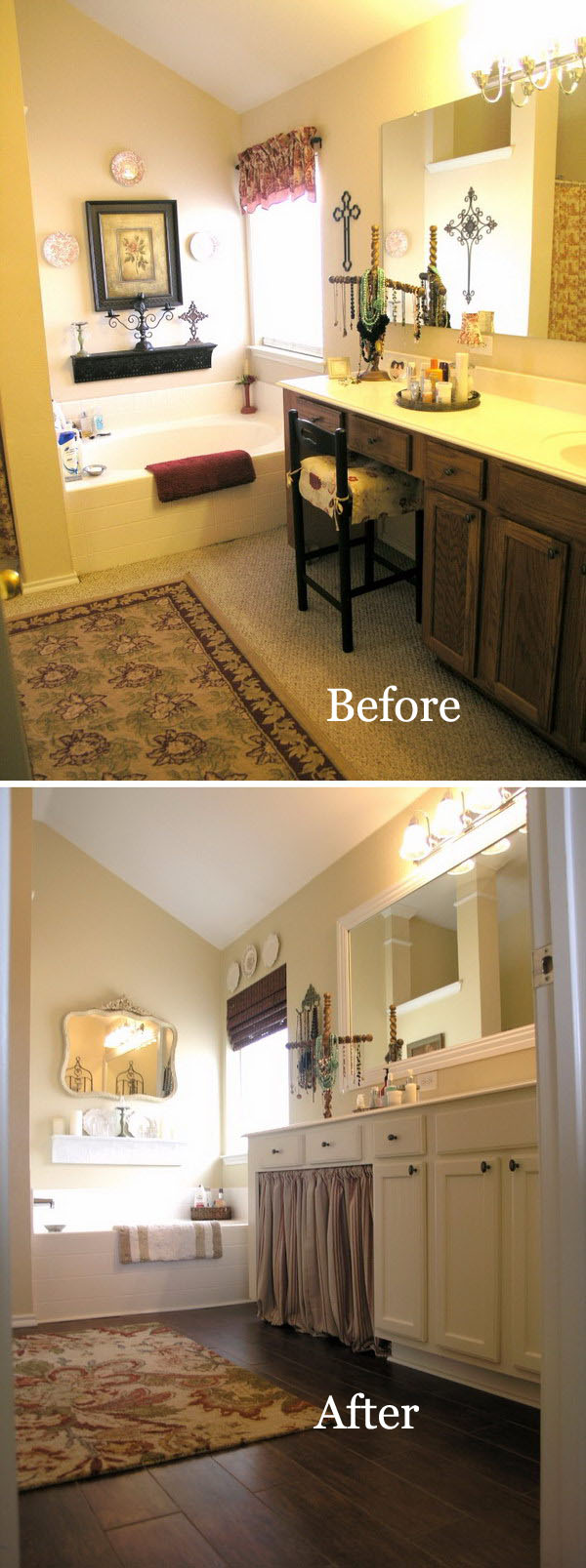 Before and After: 20+ Awesome Bathroom Makeovers 2023