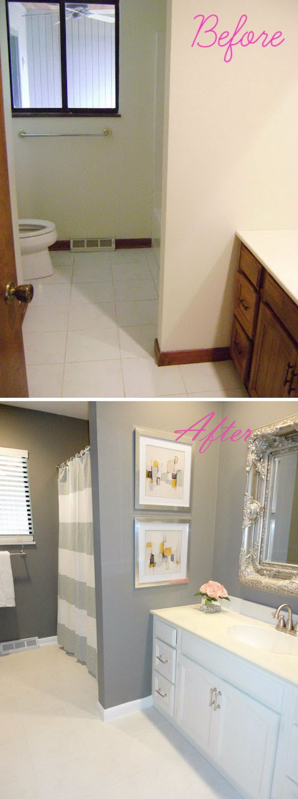 Extreme Bathroom Designs Before and After 20 Awesome Bathroom Makeovers Hative