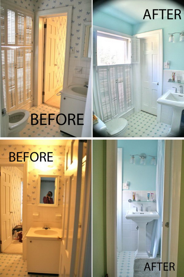 Before And After Awesome Bathroom Makeovers Hative