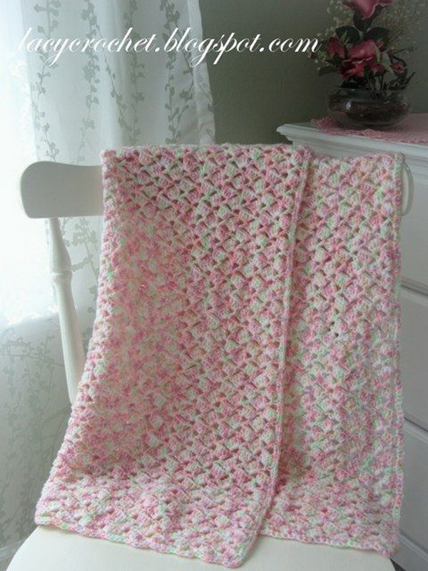 Cool &amp; Easy Crochet Blankets With Lots of Tutorials and Patterns - Hative