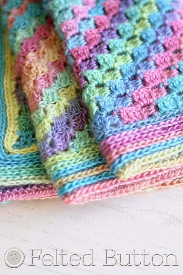 Knit afghan patterns for variegated yarn