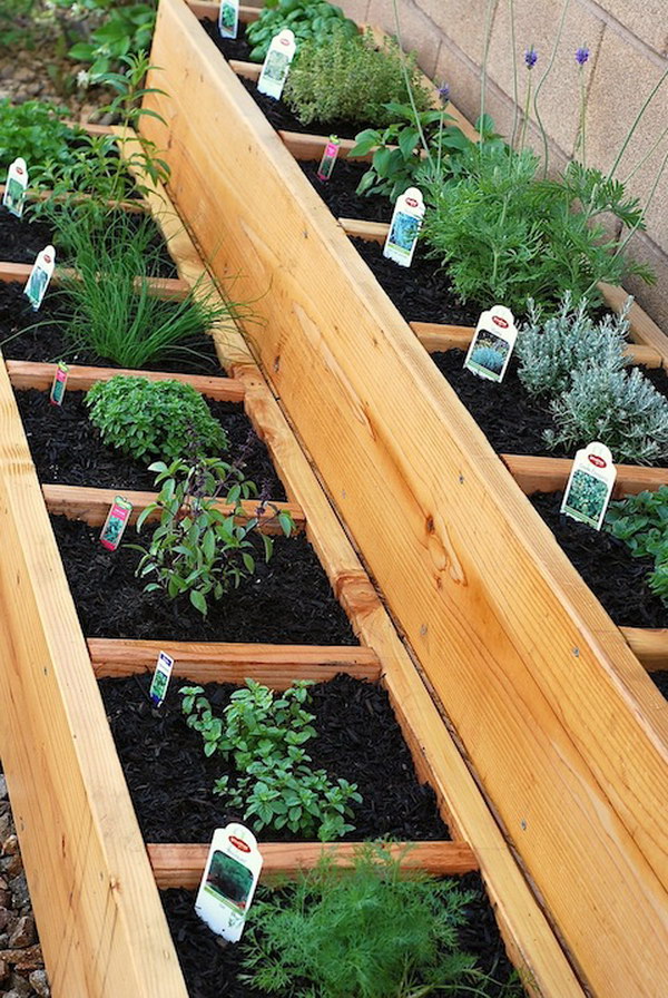 Backyard raised garden ideas