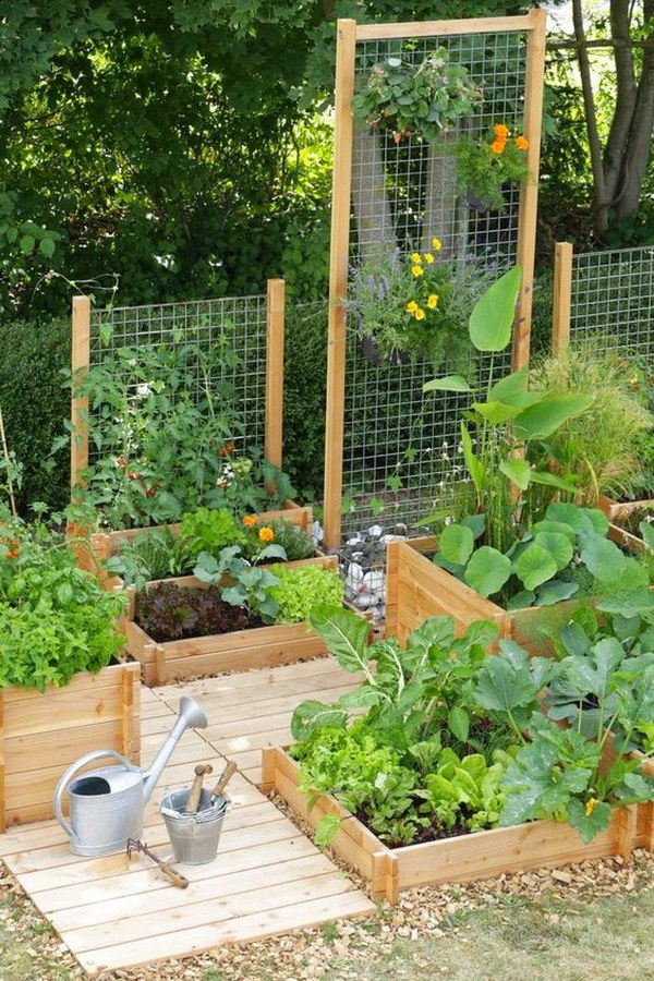 30+ Raised Garden Bed Ideas - Hative