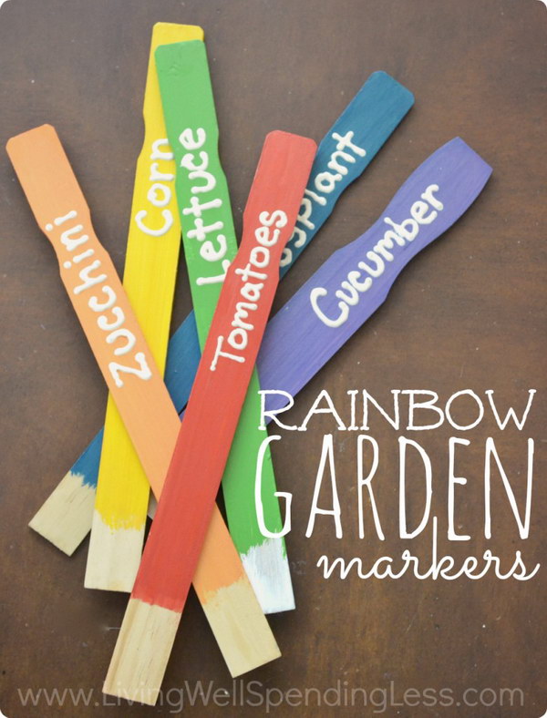 30 Diy Plant Label Marker Ideas For Your Garden Hative