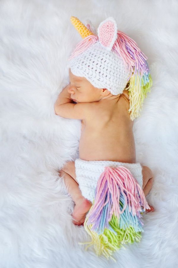 Knit Headband with Crochet Flower Red Heart