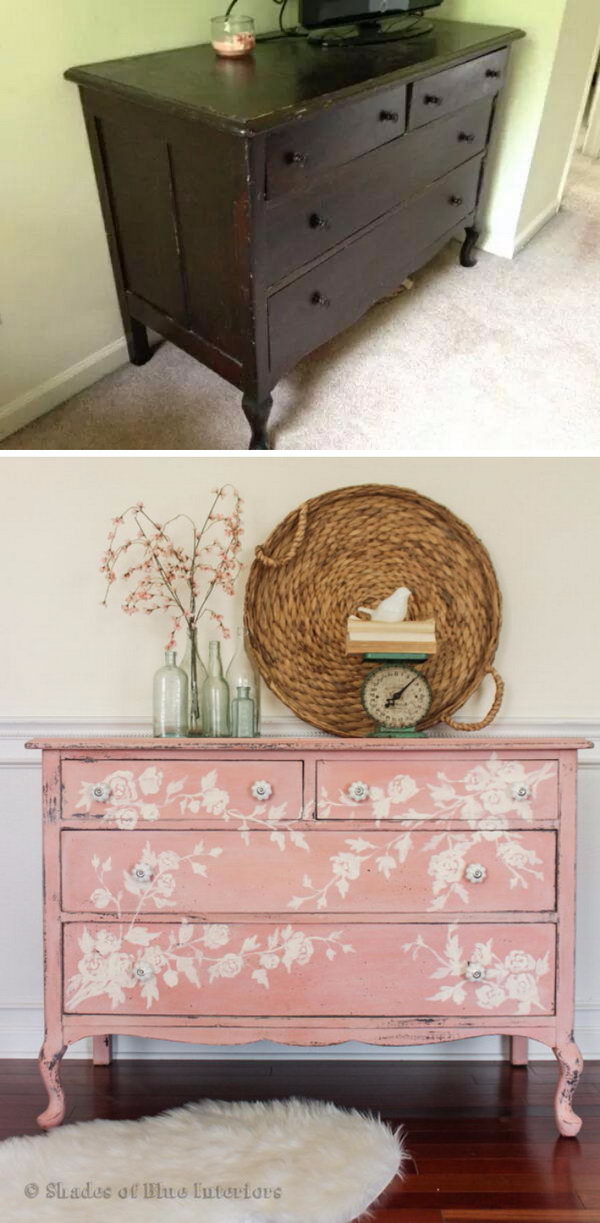 Fantistic DIY Shabby Chic Furniture Ideas & Tutorials - Hative