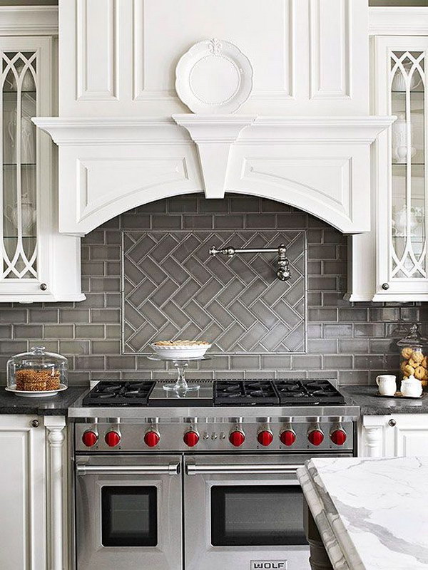 Inspirasi Baru Subway Tile Backsplash Ideas For Kitchen