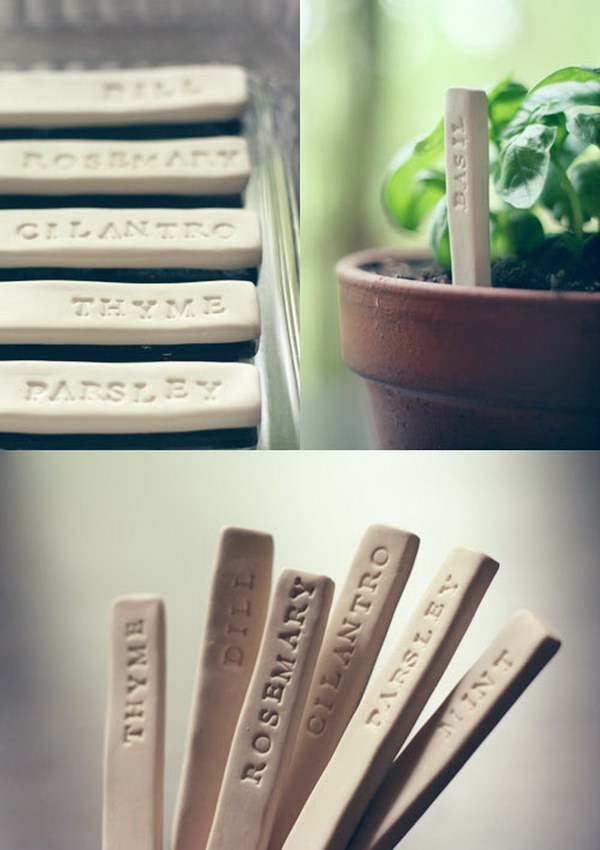 30 Diy Plant Label And Marker Ideas For Your Garden Hative 4032