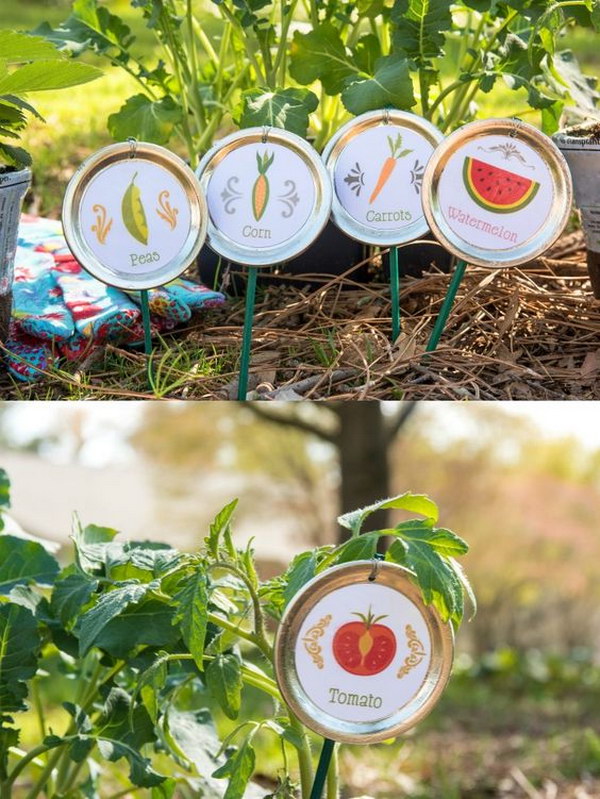 30 Diy Plant Label And Marker Ideas For Your Garden Hative 5039