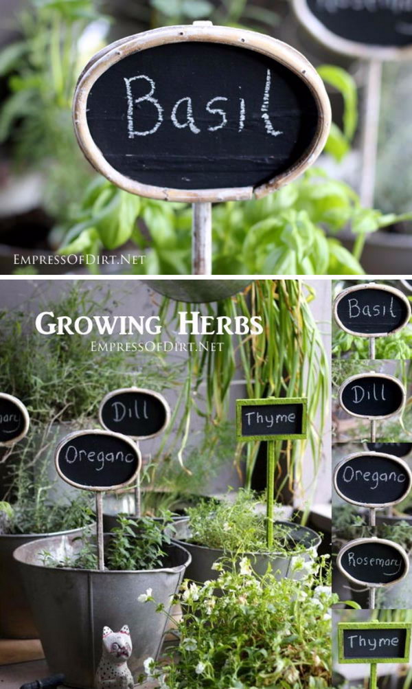 30 DIY Plant Label & Marker Ideas For Your Garden - Hative