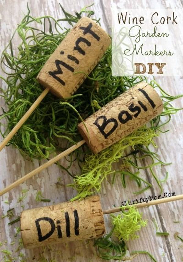 30 Diy Plant Label Marker Ideas For Your Garden Hative