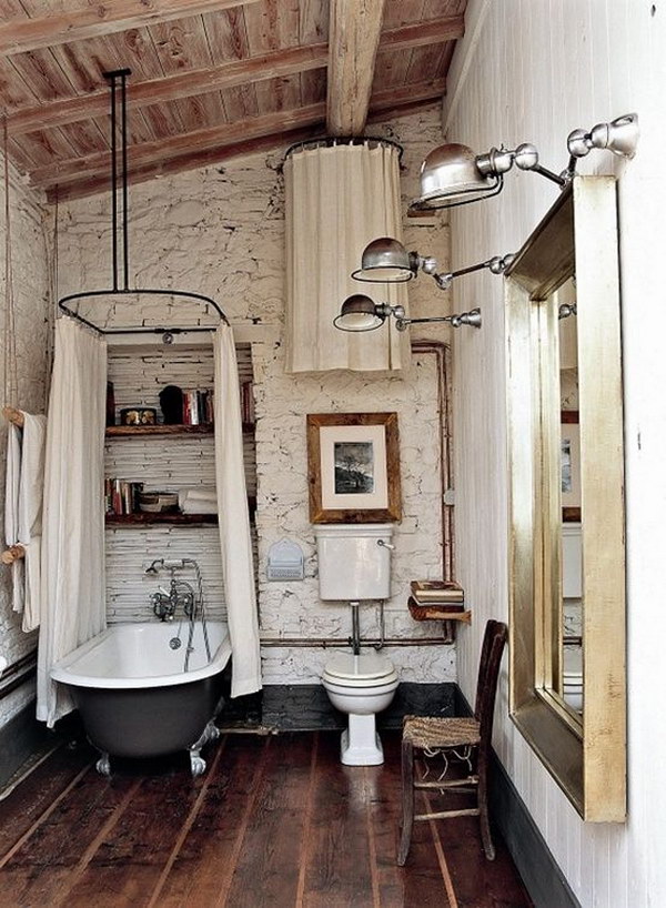 Rustic Farmhouse Bathroom Ideas - 38 Rustic Bathroom IDeas