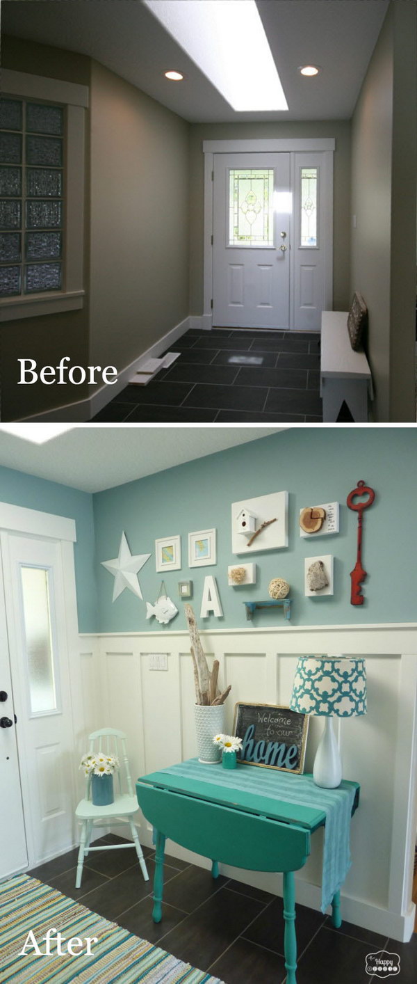 30 Amazing Entryway Makeover Ideas  And Tutorials Hative