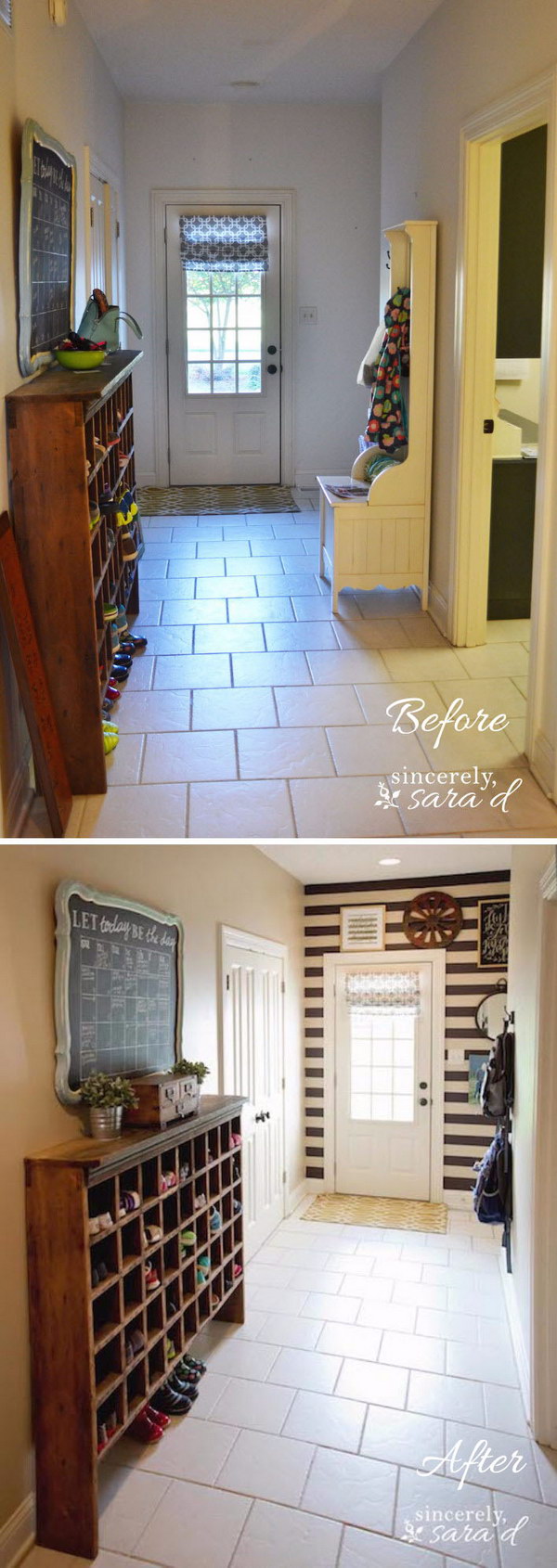 30 Amazing Entryway Makeover Ideas  And Tutorials Hative