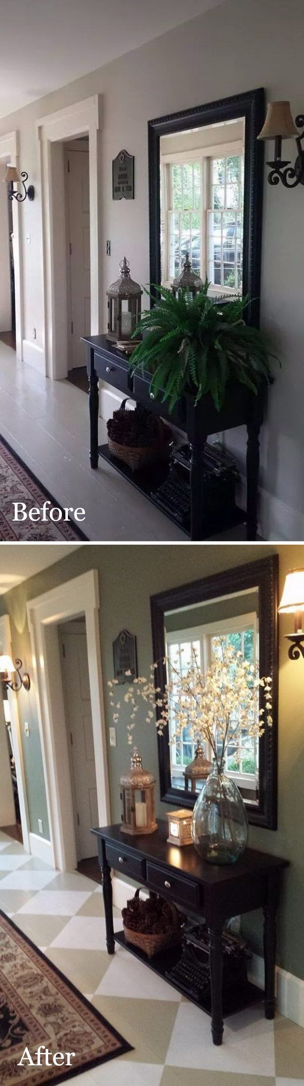 30+ Amazing Entryway Makeover Ideas And Tutorials - Hative