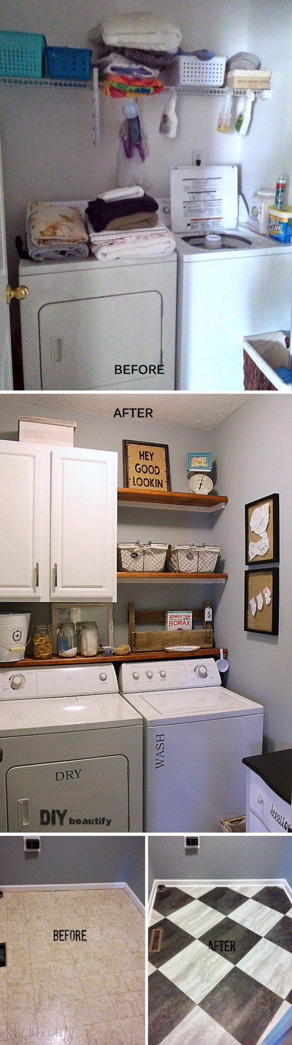 Farmhouse Modern Laundry Room Reveal. 