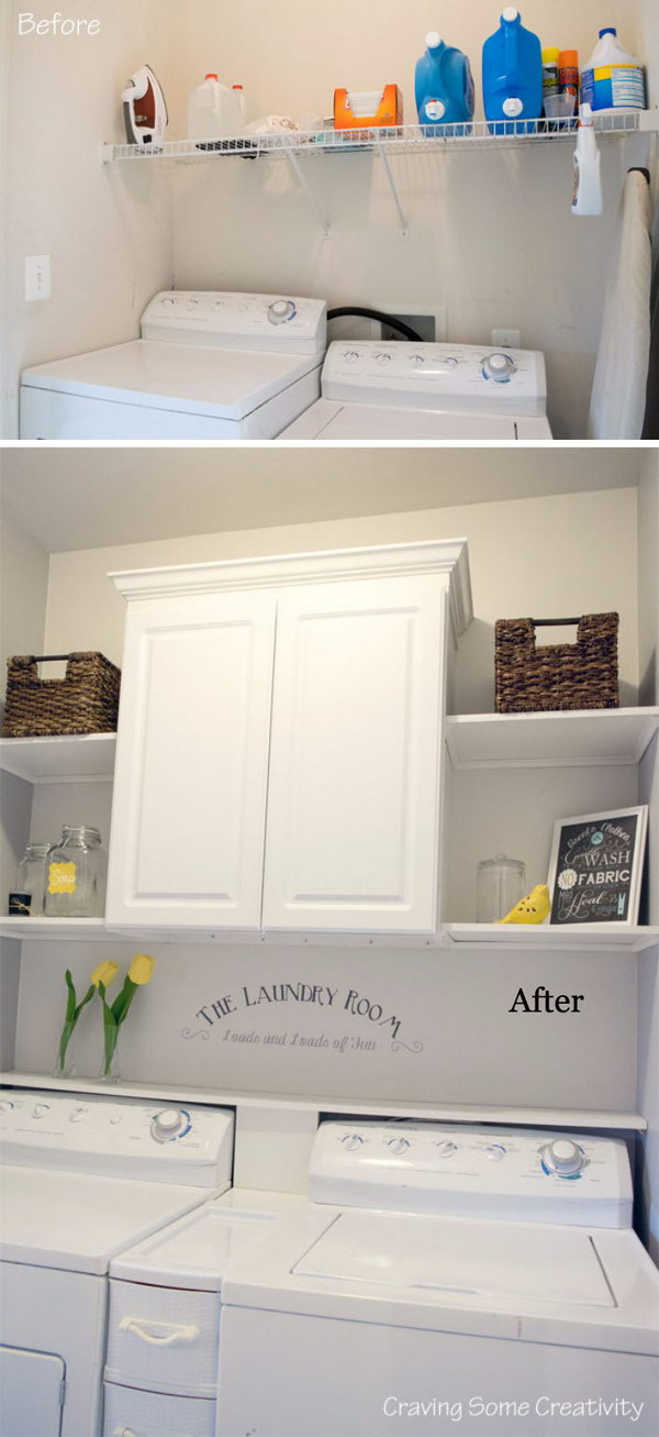 Awesome Before And After Laundry Room Makeovers Hative