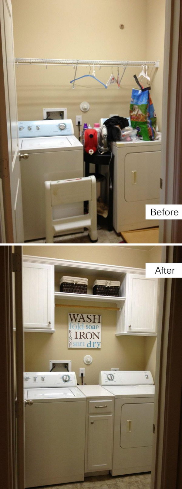 Awesome Before And After Laundry Room Makeovers Hative