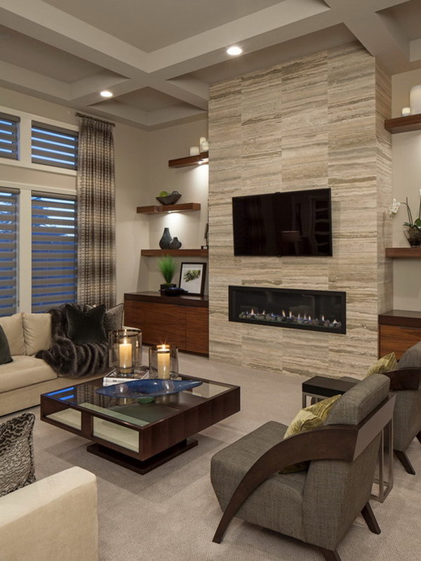 Living Room Layout: Emphasis On Focal Point. 