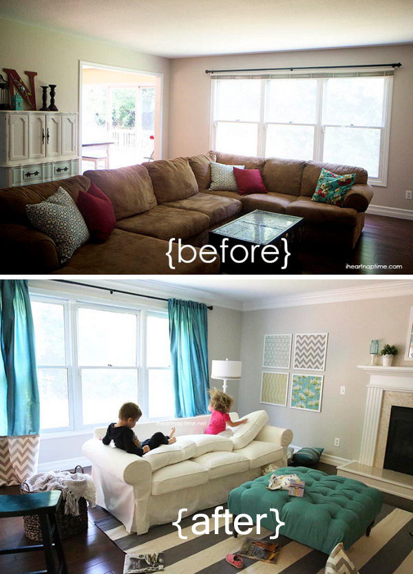 Before and After: Great Living Room Renovation Ideas 2023