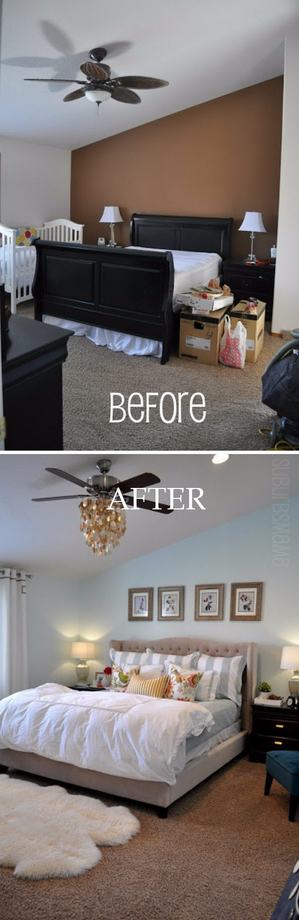 how to make a room look bigger with paint