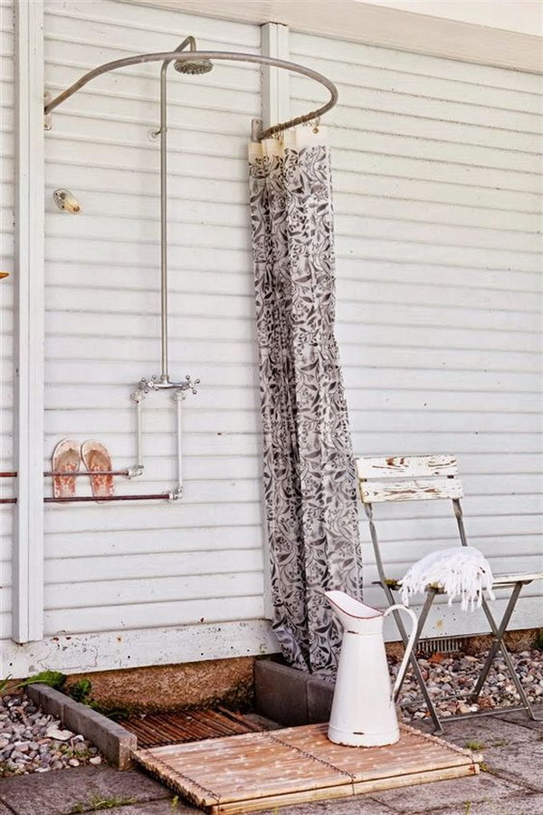 Great Outdoor Shower Ideas for Refreshing Summer Time 2023