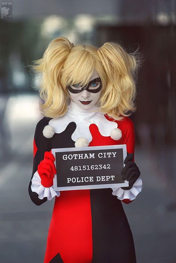 Pretty Harley Quinn Cosplay. 