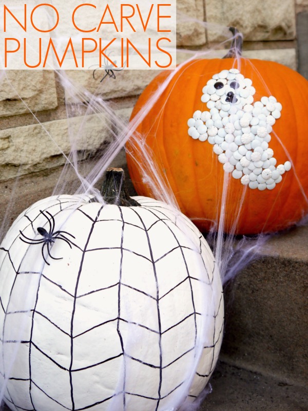 40 Cool No Carve Pumpkin Decorating Ideas Hative