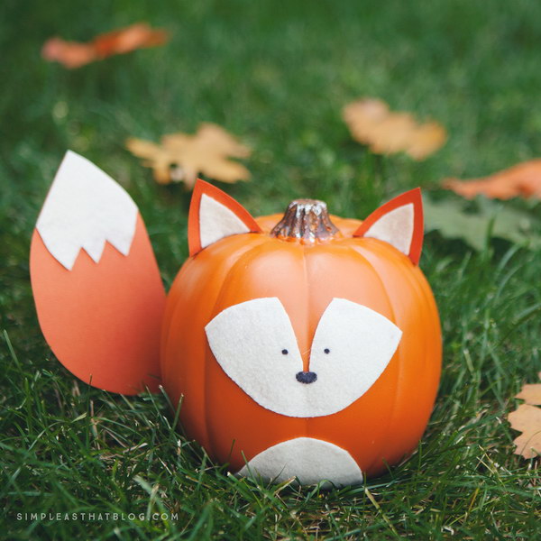 50+ Kid-Friendly No-Carve Pumpkin Decorating Ideas - Hative