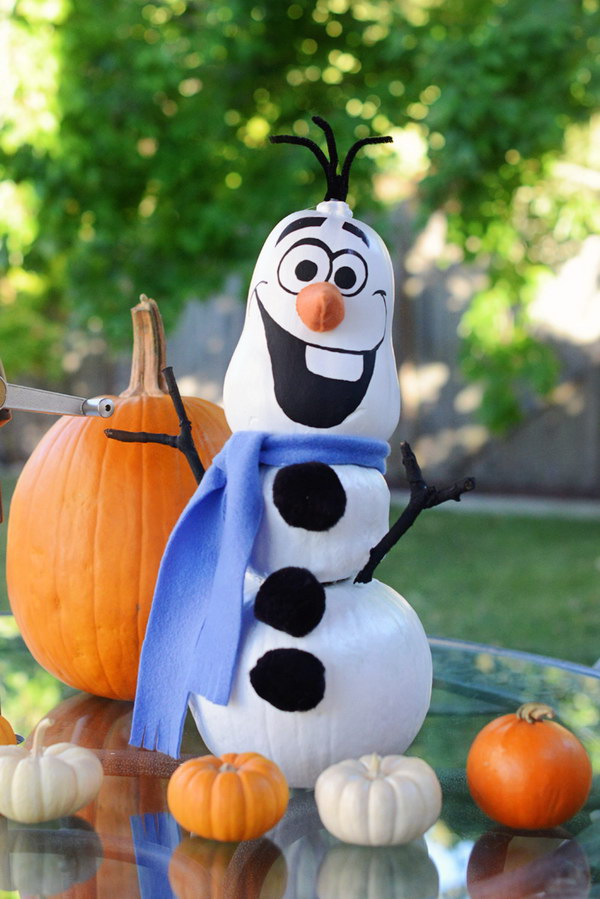 25-unusual-pumpkin-decorating-ideas-without-carving-disney-pumpkin