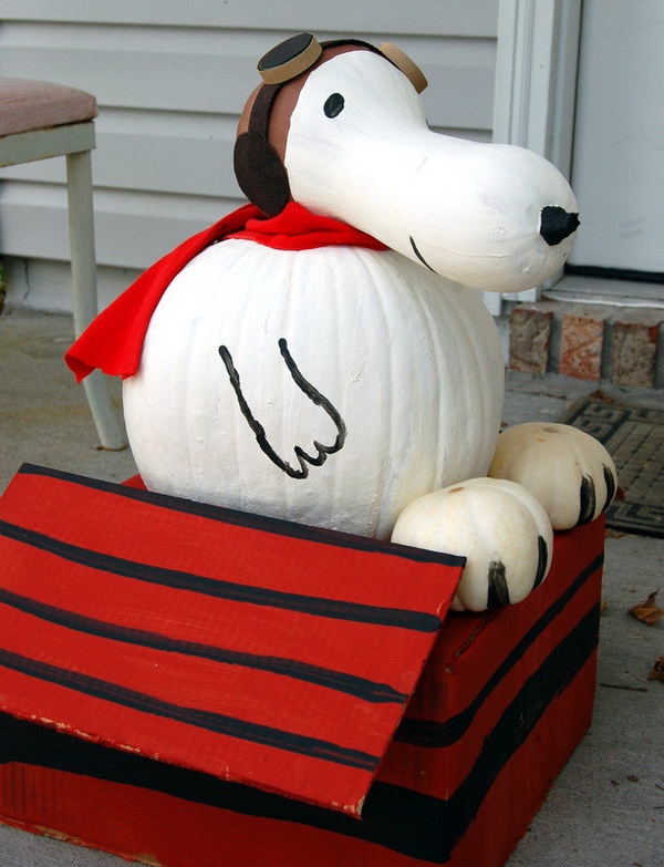 pumpkin snoopy stuffed animal