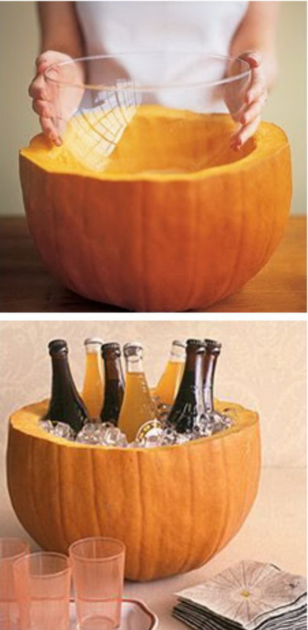 Pumpkin Party Cooler. 