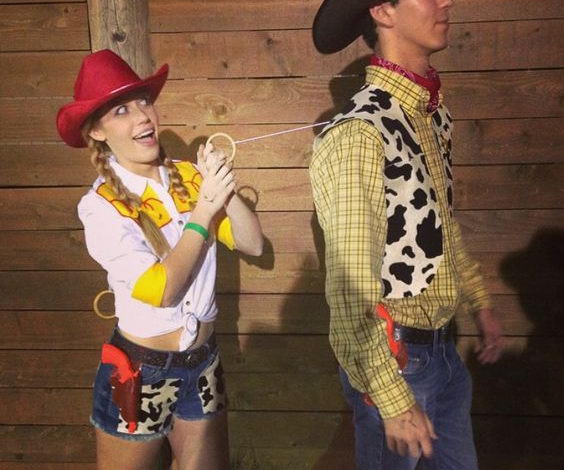 buzz and woody couple costumes