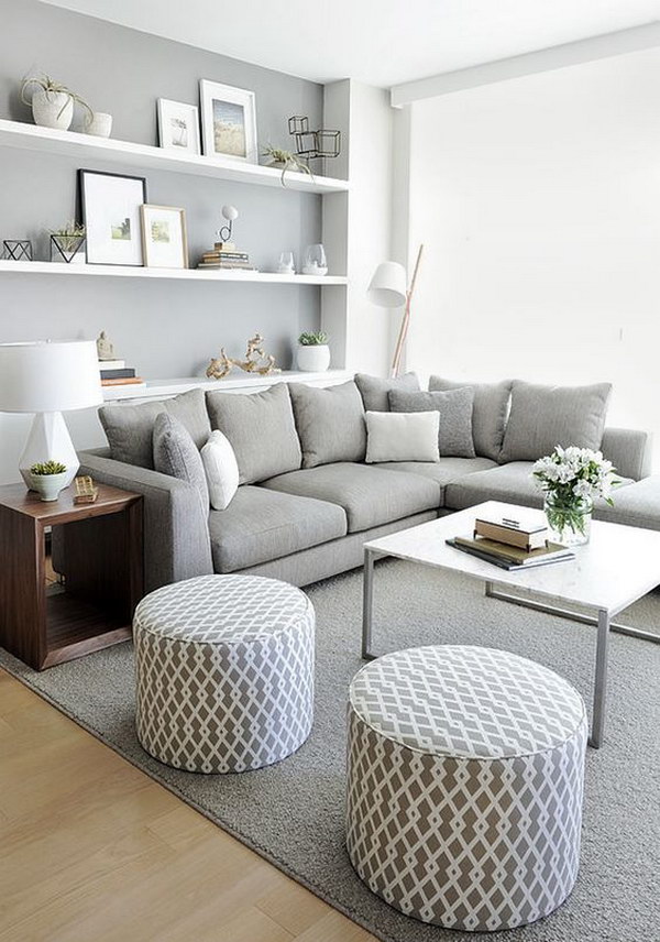 20 Great Ways to Make Use Of The Space Behind Couch For Extra Storage